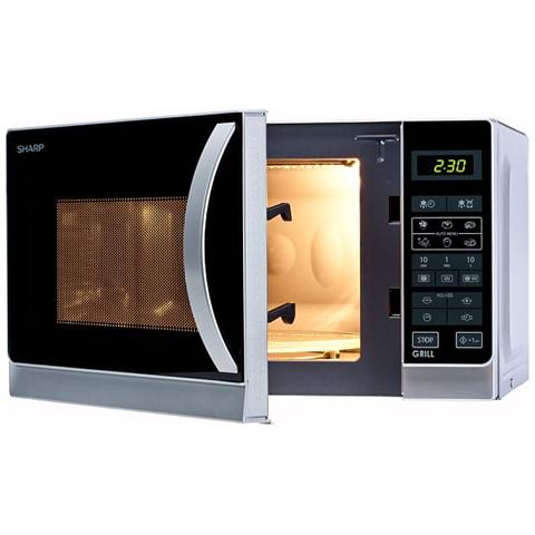 Home Appliances R-642INW Piano di lavoro Microonde combinato 20L 800W Nero - Foto 2