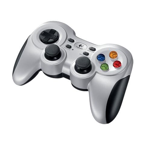 F710, Gamepad, PC, Indietro, D-pad, Start, Vibration on / off, Senza fili, USB 2.0, 2,4 GHz - Foto 1