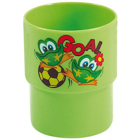 Tazza in plastica capacita' 300 ml colori e fantasie assortite - Foto 1