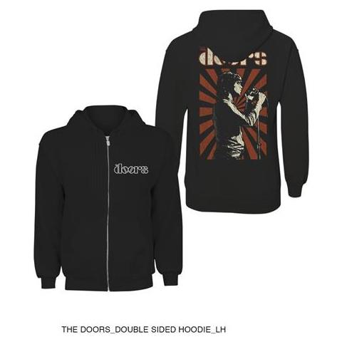 Doors (The) - Lizard King Black (Felpa Con Cappuccio Unisex Tg. M) - Foto 1