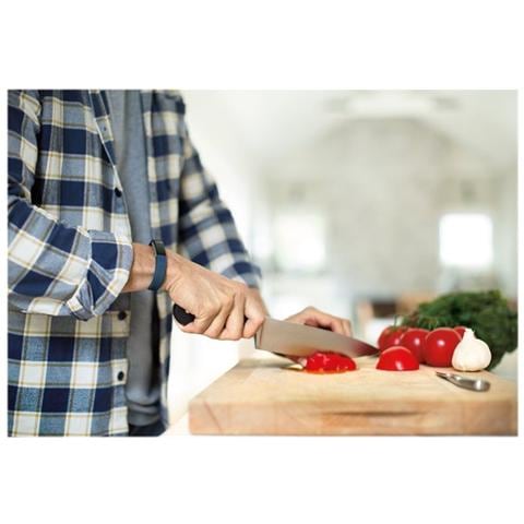 Alta Cinturino di ricambio in gomma taglia Large - Blu - Foto 4