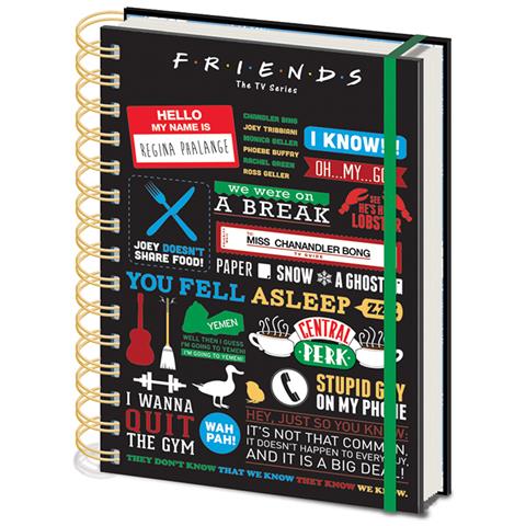 Friends - (infographic) (quaderno A5)  - Foto 1