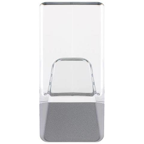 Powerstrips Gancio Large Trasparente Trasparente /cromato In Plastica Di Alta Qualità Riutilizzabile - 1 Pezzo (5881 - Foto 2