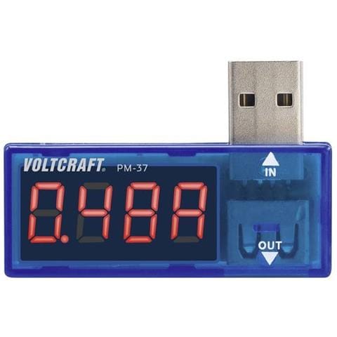 Multimetro Per Porta Usb Digitale Cat I Display (counts) : 999 - Foto 1