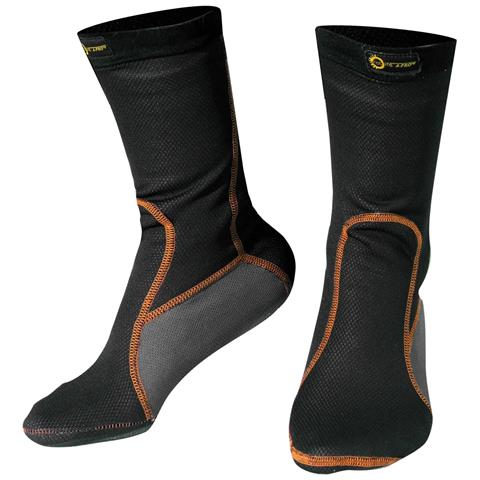 Calzini Calza Termici Antivento Invernale Moto Scooter Custom Snowboard Nero M - Foto 1