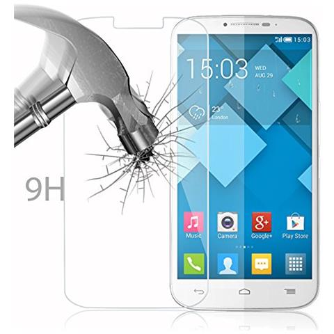 Pellicola Di Armatura Compatibile Con Alcatel One Touch Pop C9 In Elevata Trasparenza - Vetro Temperato (tempered) Di Protezione Del Display In Durezza 9h Con 3d Touch - Foto 2