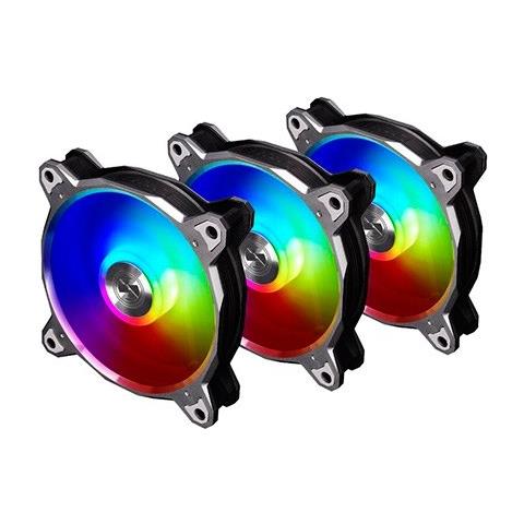 Br120 Digital Rgb Pwm Lfter 3er Pack 120mm Inkl. Controller Grau - Foto 1