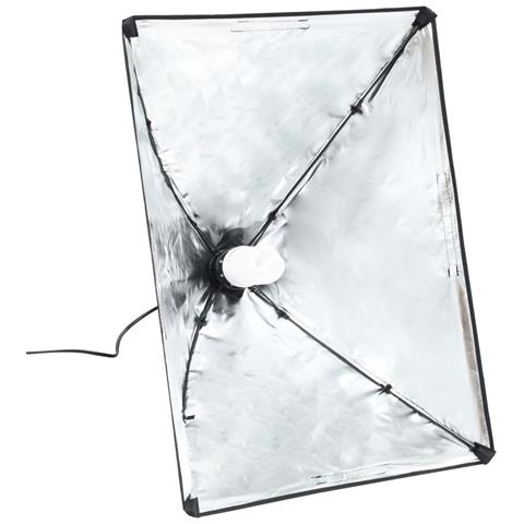 Kit per Studio Fotografico con Luci Softbox e Fondale - Foto 2