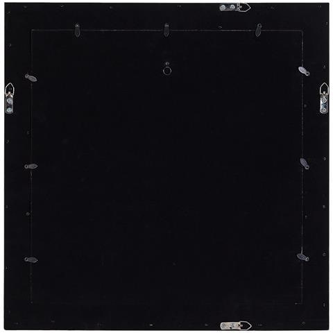 Cornice Per 6 Foto Effetto Specchio E Colore Legno Scuro Sinta - Foto 12
