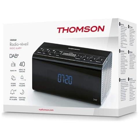 CR50DAB Radiosveglia con Display LCD Funzioni Sleep Snooze E Nap - Foto 6