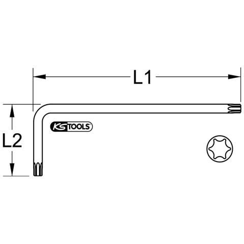 151.4279 chiave torx - Foto 2