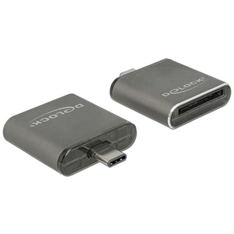 91498 USB 3.0 (3.1 Gen 1) Type-C Nero lettore di schede - Foto 1