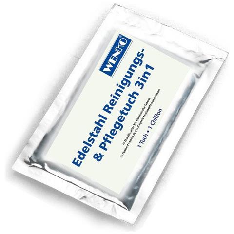 , Salviette Per La Pulizia Delle Superfici In Acciaio Inox, 10 Pezzi - Foto 2