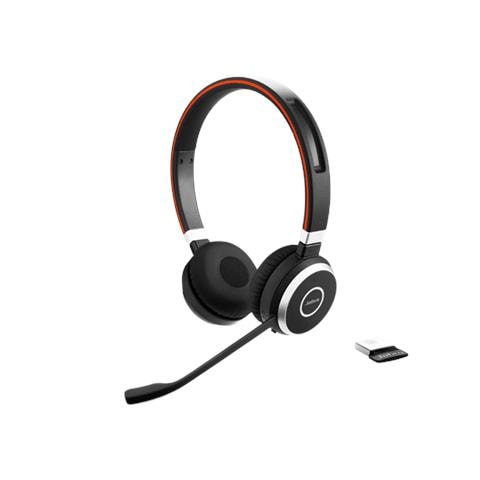 Cuffia Evolve 65 SE Bluetooth Link380a Stereo Microsoft Teams  - Foto 1