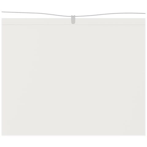 Paravento Verticale Bianco 140x270 cm Tessuto Oxford - Foto 2