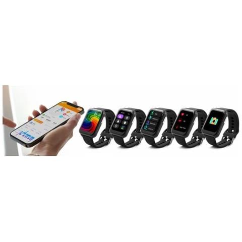 Smartwatch Fitness Bluetooth V5.0 Ip67 Con Misuratore Temperatura Corporea, Tx-sw7hr - Foto 3