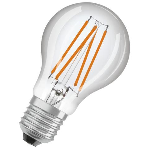 Ledvance A Lampadina Led E27 Trasparente 4.9w 470lm 2700k Ip20 320° [lv-4099854048197] - Foto 2