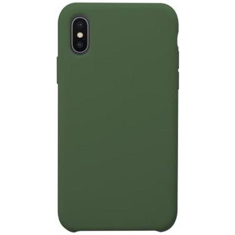 Cover Per Iphone Xs Max Rigida Ed Elegante In Silicone Soft Touch, Verde - Foto 1