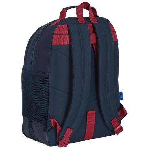 Zaino Scuola F.c. Barcelona Azzurro Rosso Granato (32 X 42 X 15 Cm) - Foto 2