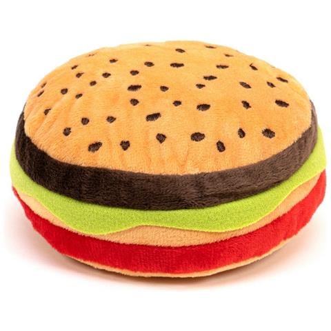 Giocattoli Per Cani Hamburdog Sandwich, Hamburger Poliestere Gomma Eva - Foto 1