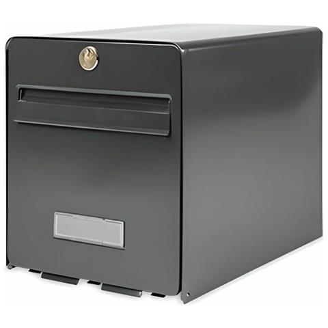 Cassetta Della Posta Grigio Acciaio Galvanizzato - Foto 1