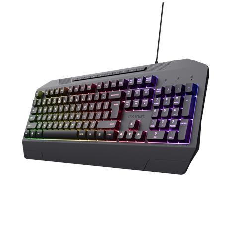 GXT 836 Evocx tastiera Gaming USB QWERTY Inglese US Nero - Foto 1