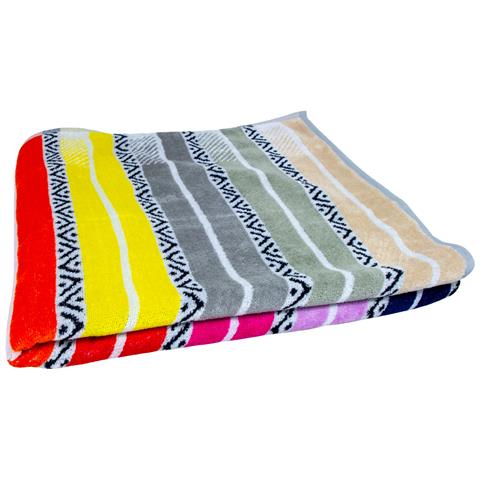 Telo Mare Jacquard Spugna Asciugamano Spiaggia Disegno Cile - Foto 5