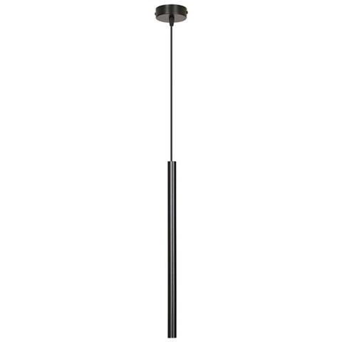 Lampada A Sospensione Selter - Nero - Acciaio Verniciato A Polvere - 8x120x8 Cm - Foto 1