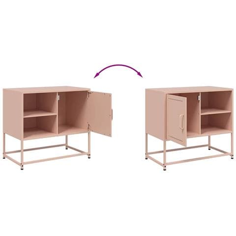 Mobile Tv Rosa 68x39x60,5 Cm In Acciaio - Foto 10