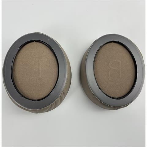 Cuscinetti Auricolari In Pelle Proteica Con Fibbia Per Sennheiser Momentum 3 Light Gold - Foto 2