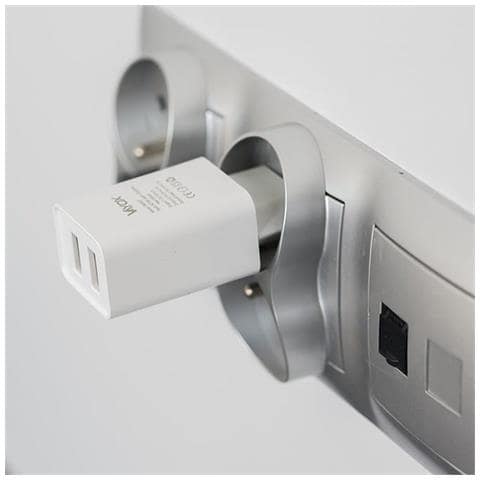 Caricabatterie 2x Usb 5v 2.1a + Cavo Micro Usb 1m Va0052micro - Foto 8