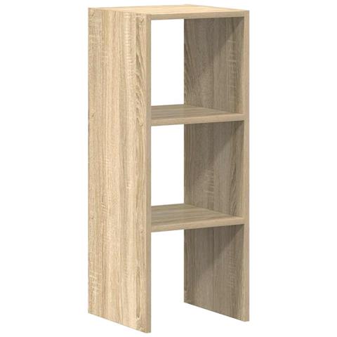 Libreria Impilabili Rovere Sonoma 30x30x80 Cm Legno Multistrato - Foto 2