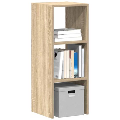 Libreria Impilabili Rovere Sonoma 30x30x80 Cm Legno Multistrato - Foto 1