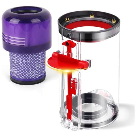 Contenitore Polvere + Filtro Sostitutivo Per Aspirapolvere Dyson Serie V11 - Foto 1