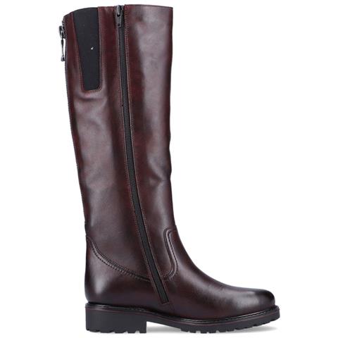 Red Casual Closed Boots Stivaletti Pelle Scarpe Donna Rosso Eu 38, R6576-35 - Foto 3