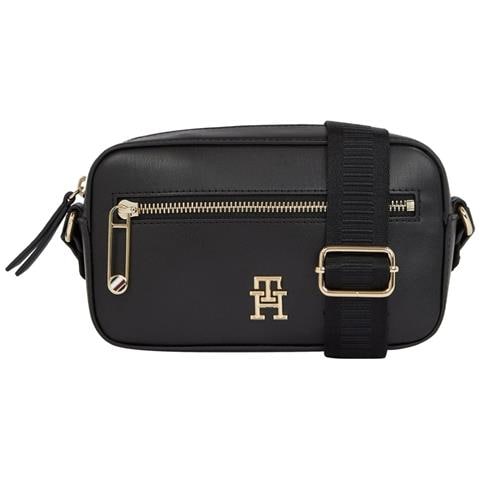 Iconic Camera Bag Borse A Tracolla Sintetico Borse Donna Nero Eu One Size, Aw0aw14873 Bds - Foto 1