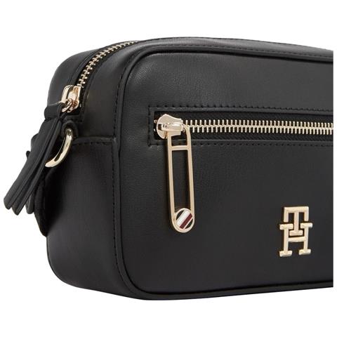 Iconic Camera Bag Borse A Tracolla Sintetico Borse Donna Nero Eu One Size, Aw0aw14873 Bds - Foto 3