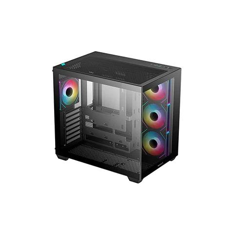 Case CG530 4F Midi ATX, ITX, micro ATX 3 Porte USB 3.2 Colore Nero (Finestrato) - Foto 1