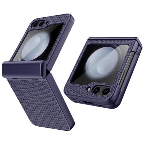 Custodia Per Samsung Galaxy Z Flip 6, Custodia Protettiva Antiurto Con Protezione Per Cerniera Blue - Foto 1