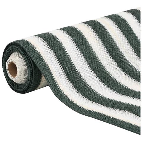 Rete Per Privacy Verde E Bianco 1,8x10 M In Hdpe 75 G/m - Foto 3