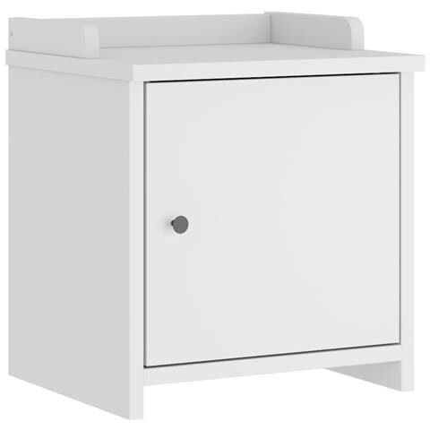 Panca Da Corridoio Sandnes Bianca 45x40x50 Cm In Legno Di Pino - Foto 2