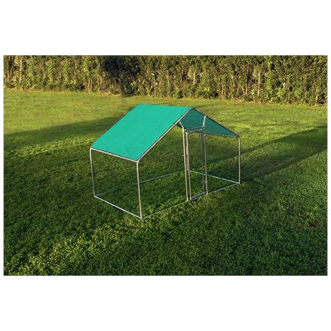 Gabbia Per Animali Da Esterno - Recinto Per Polli 3 X 2m X 2m H - 6 Mq - Foto 4