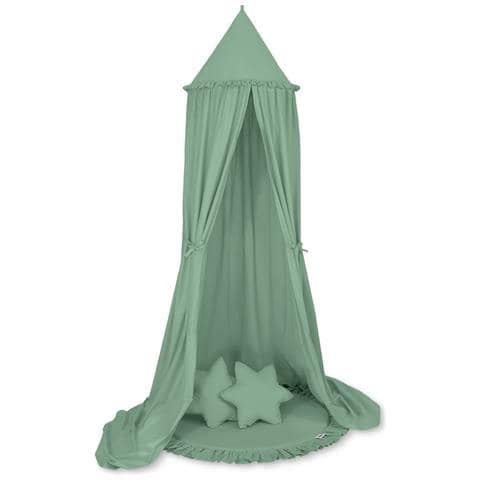 Tenda Sospesa, Tappeto Da Gioco E Cuscini - Verde Pastello - Foto 1