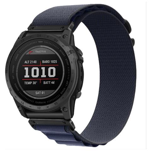Cinturino Per Orologio In Nylon Per Garmin Fenix 8/8s/6x/7x/pro/tactix  22 Mm - Foto 1