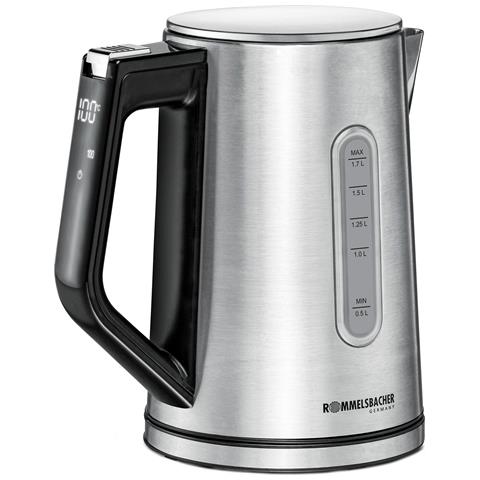 Wasserkocher WK 3000 bollitore elettrico 1,7 L 3000 W Nero, Acciaio inox - Foto 2