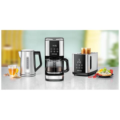 Wasserkocher WK 3000 bollitore elettrico 1,7 L 3000 W Nero, Acciaio inox - Foto 7