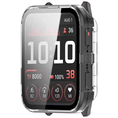 Custodia Protettiva Con Pellicola Integrata Per Garmin Venu X1 - Protezione Completa Transparent - Foto 6