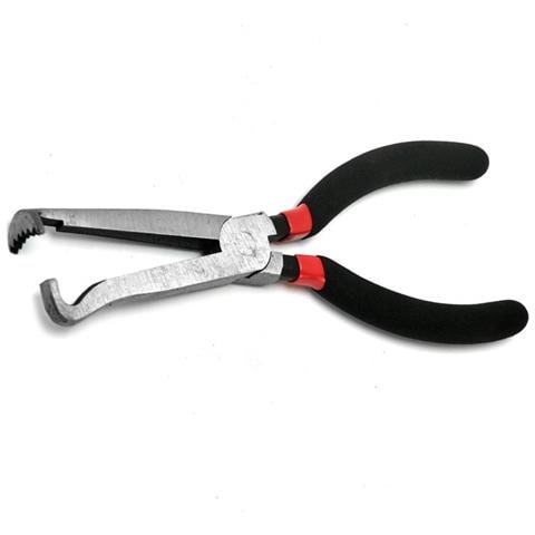 Pinze Di Disconnessione Da 8 Pollici Con Manico Rosso E Nero: Strumento Versatile Per La Disconnessione Di Linee E Tubi - Foto 1