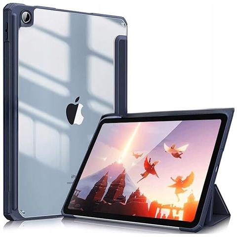 Custodia Per Ipad 9/8 10.2"" 2021/2020 Magnetica Resistente Con Porta Penna Grigia - Foto 1