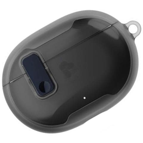 Custodia Protettiva In Tpu Compatibile Con Beats Studio Buds / Buds+ Con Blocco Galvanico Transparent+black - Foto 1